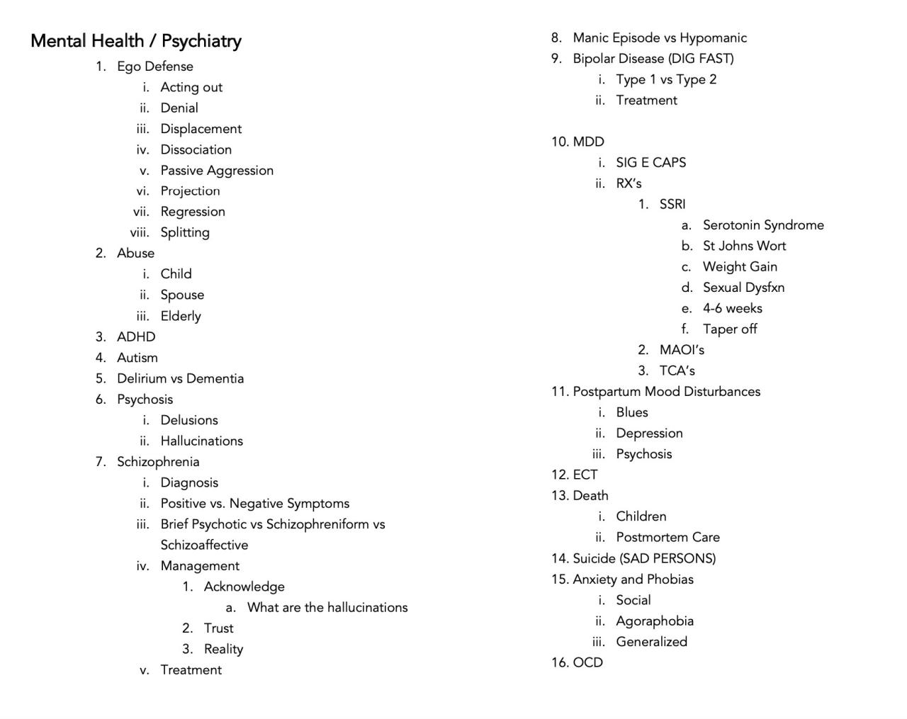 Nclex high yield notes pdf