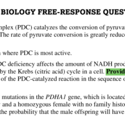 Ap biology unit 3 progress check frq