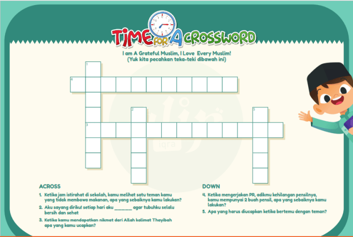 Response to an imam crossword