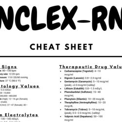 Nclex high yield notes pdf