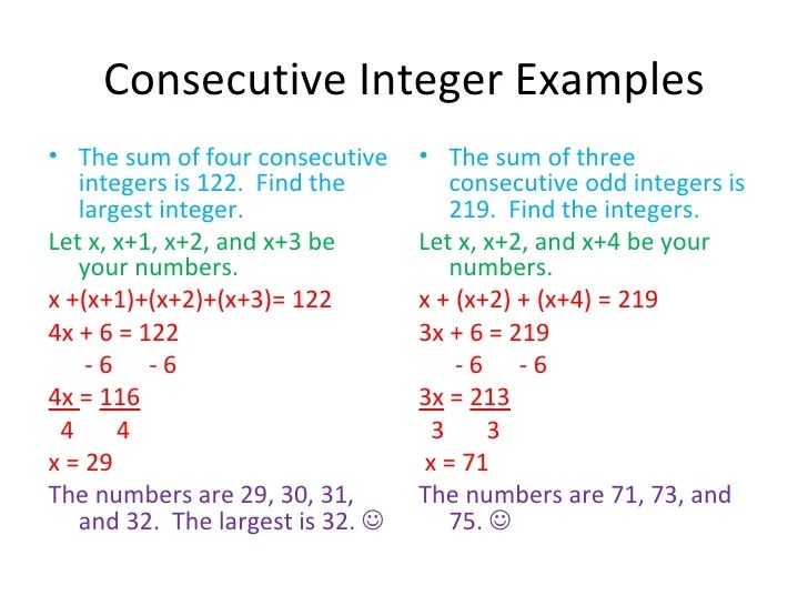 Let n be the middle of three consecutive integers