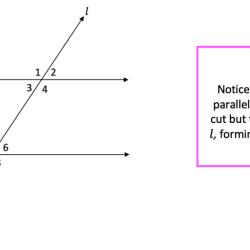 Parallel lines transversals and algebra worksheet